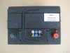 Batterie 62Ah - Top Ansicht